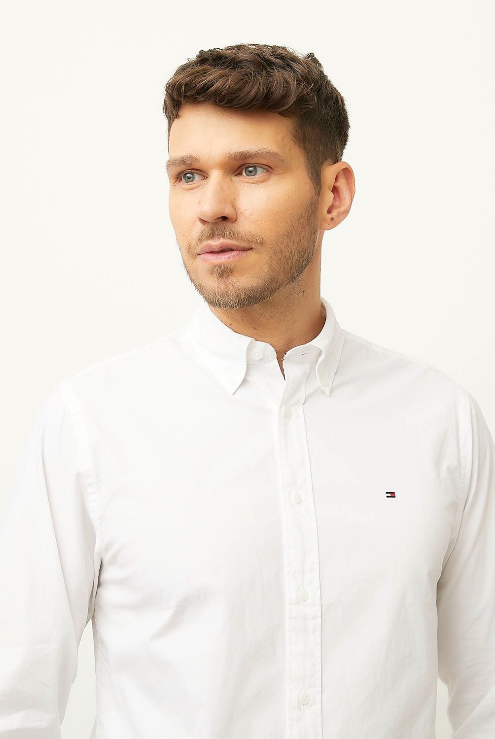 TOMMY HILFIGER - Camisa Casual Manga Larga Algodón Hombre Tommy Hilfiger