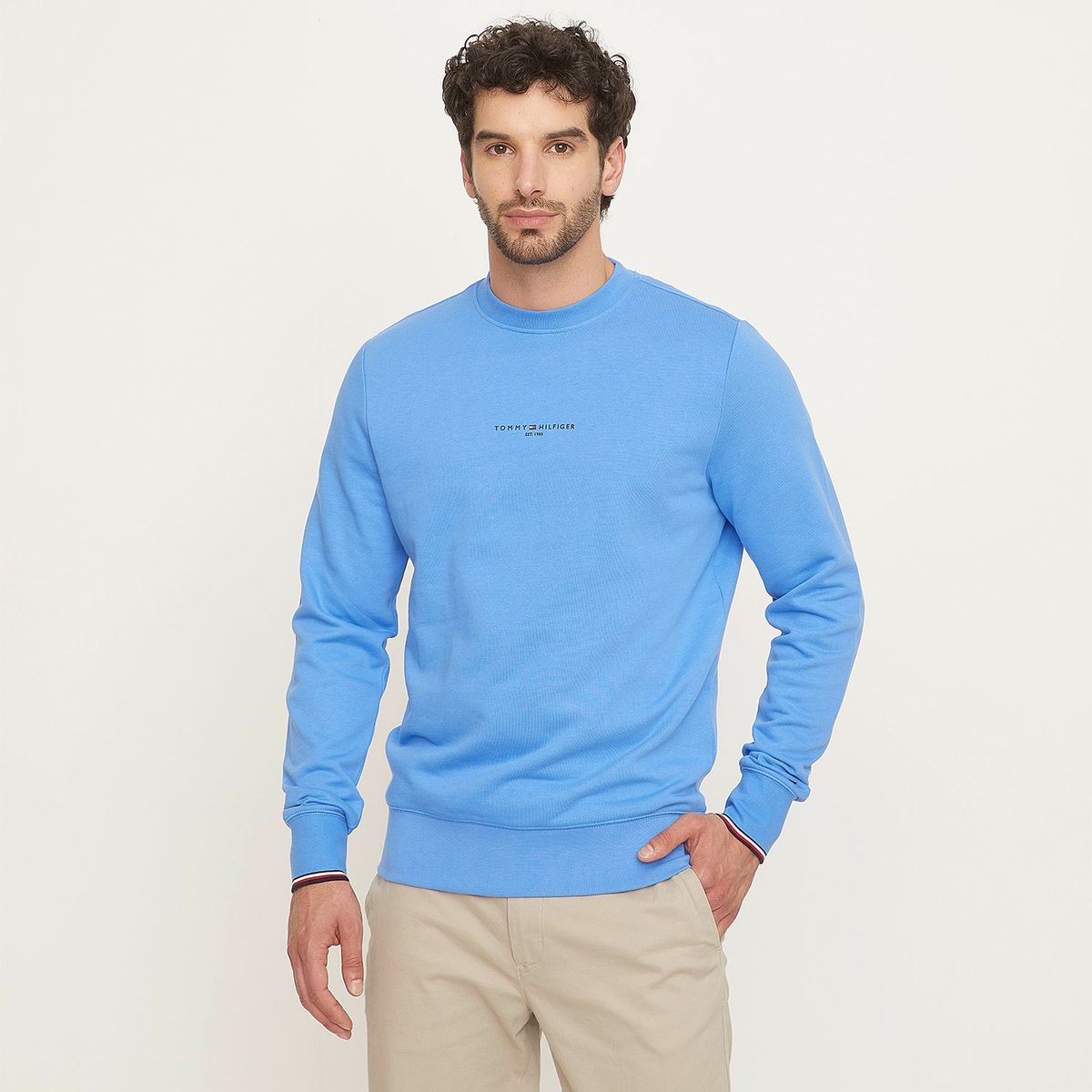 TOMMY HILFIGER - Polerón Algodón Hombre Tommy Hilfiger