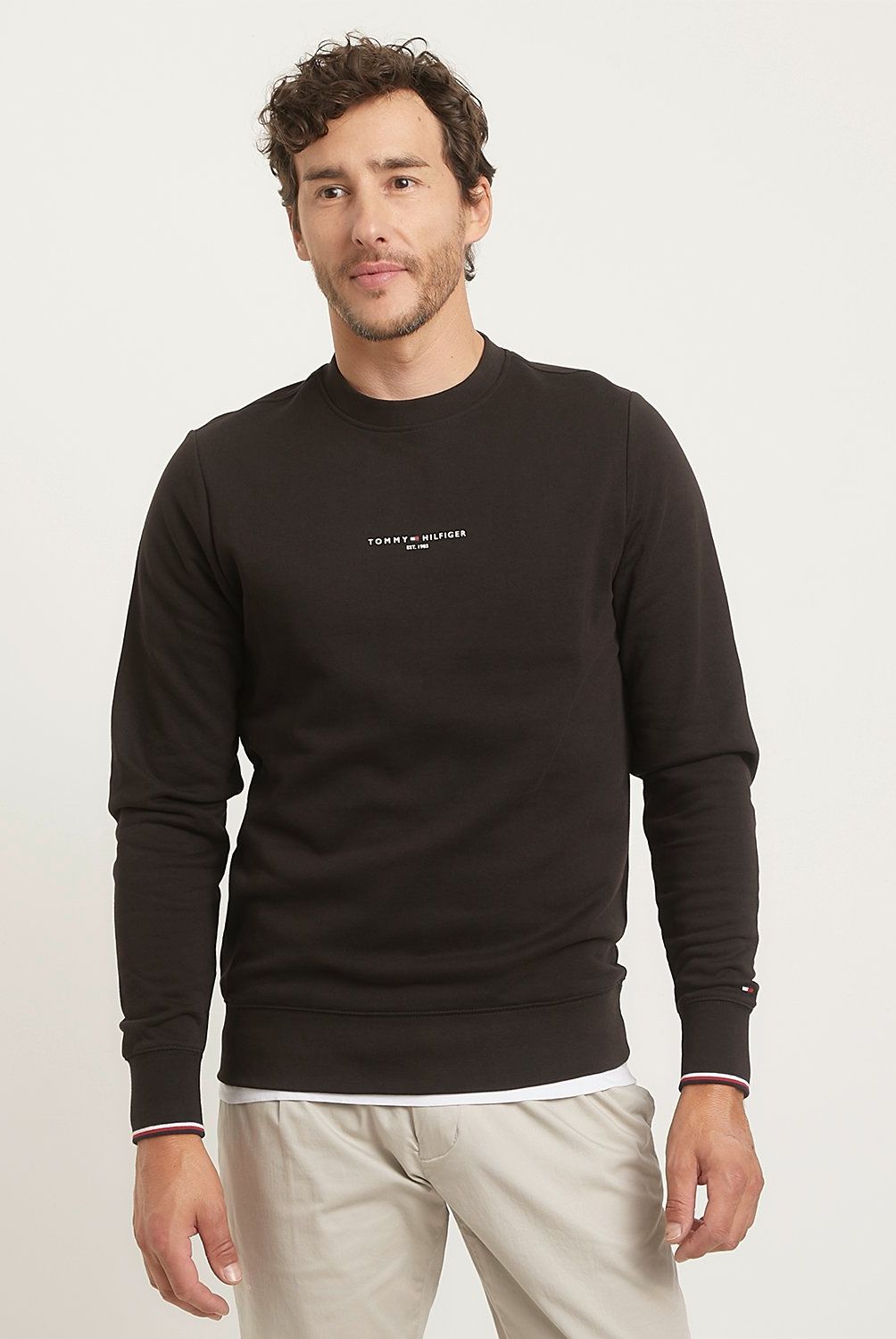 TOMMY HILFIGER - Polerón Algodón Hombre Tommy Hilfiger