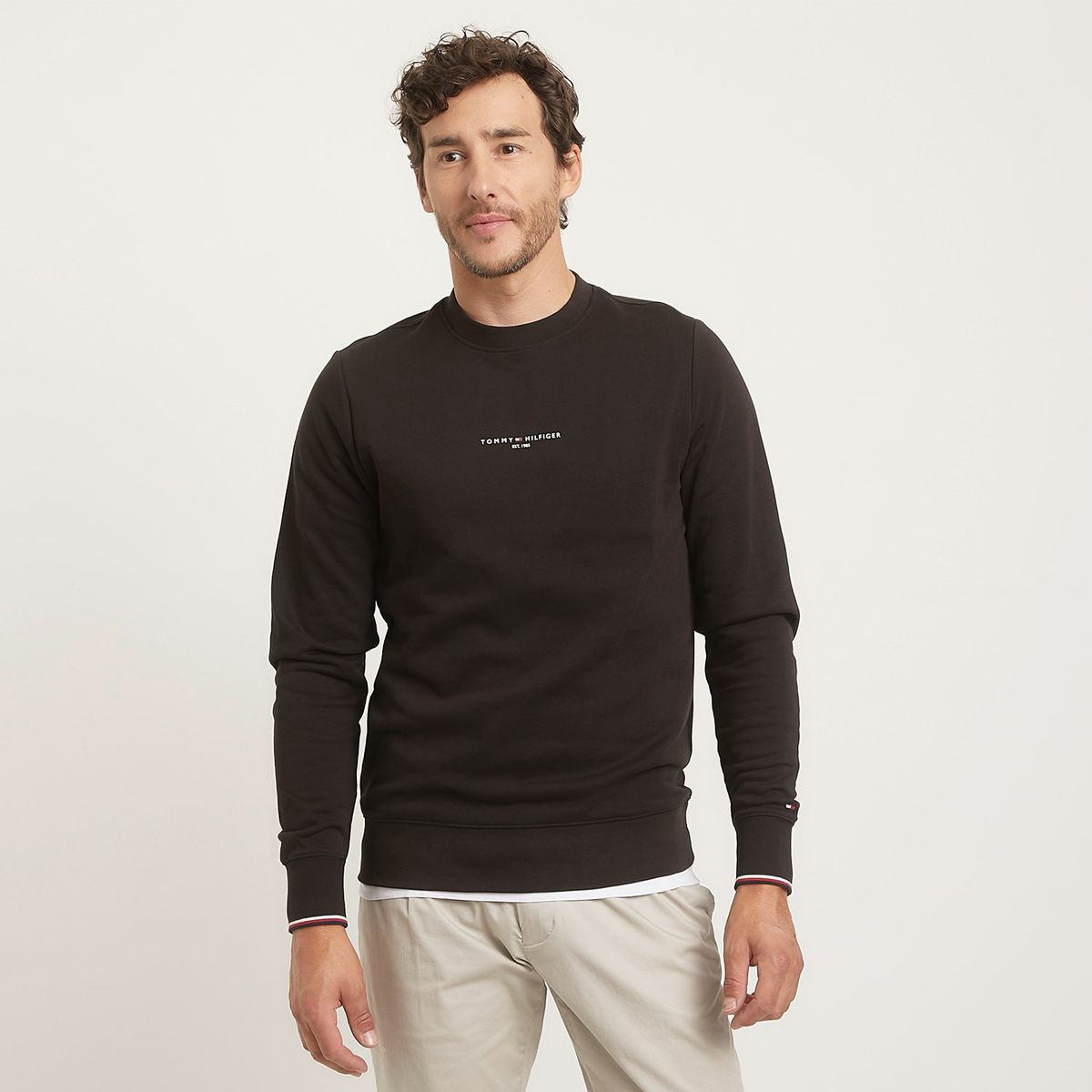 TOMMY HILFIGER - Polerón Algodón Hombre Tommy Hilfiger