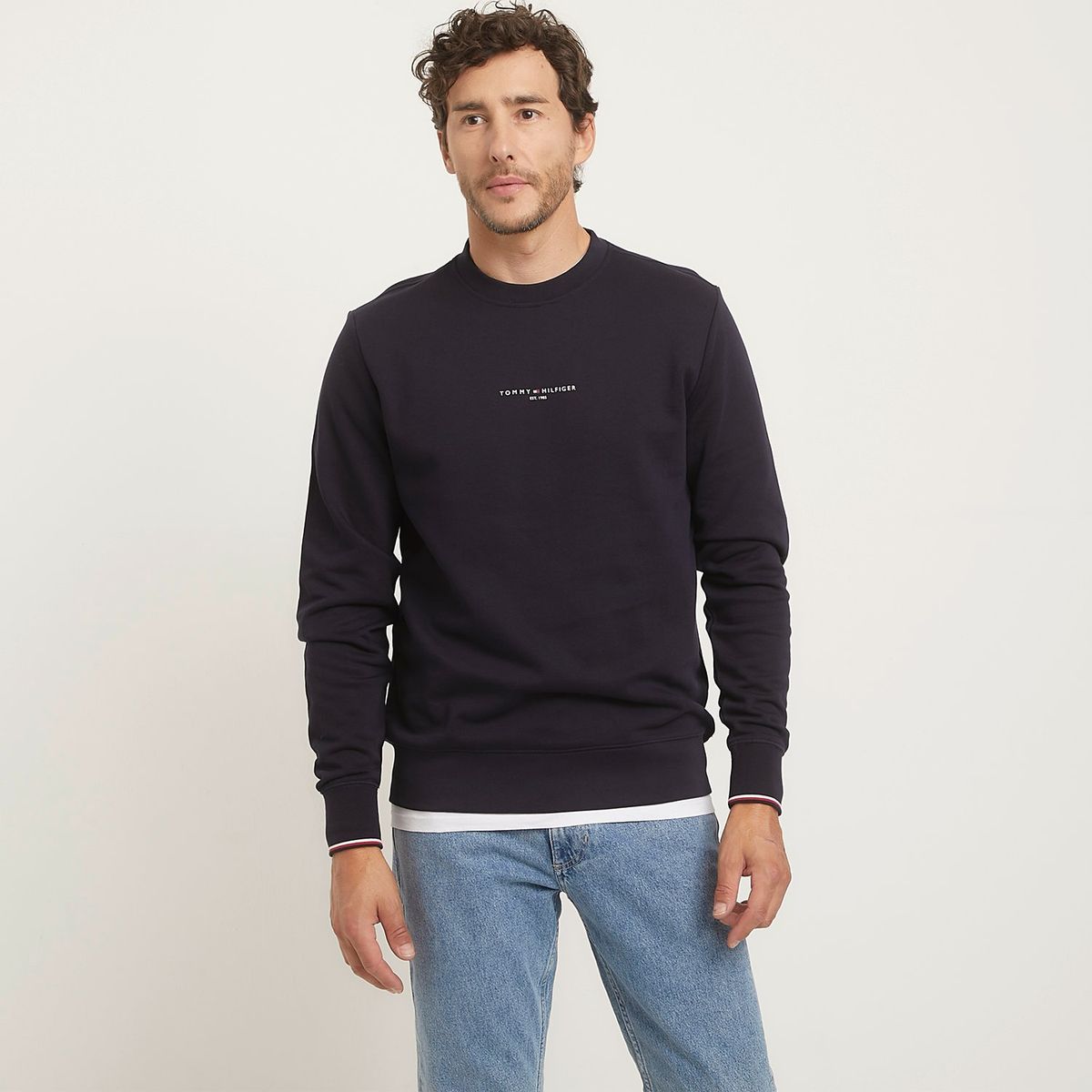 TOMMY HILFIGER - Polerón Algodón Hombre Tommy Hilfiger