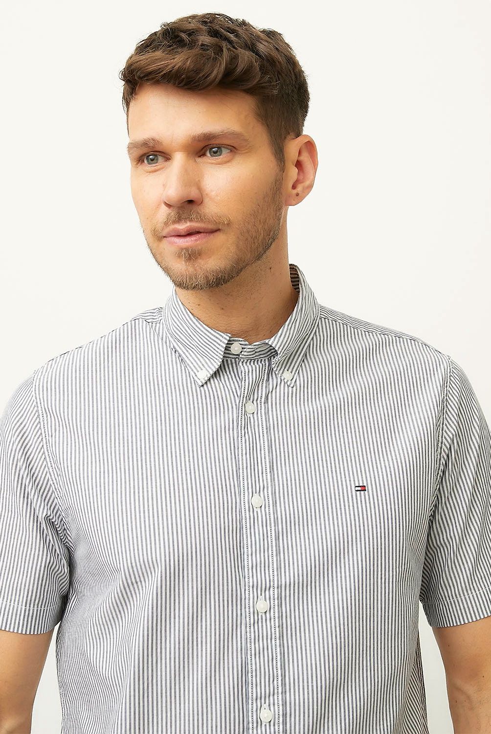 TOMMY HILFIGER - Camisa Manga Corta Hombre Tommy Hilfiger