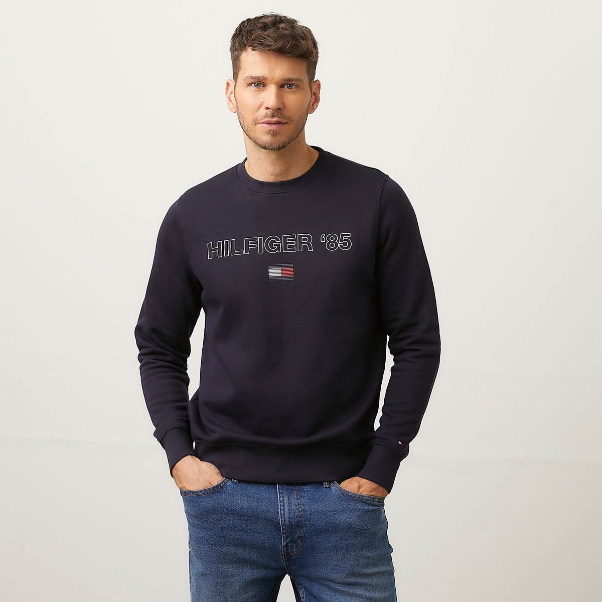 TOMMY HILFIGER - Polerón Algodón Hombre Tommy Hilfiger