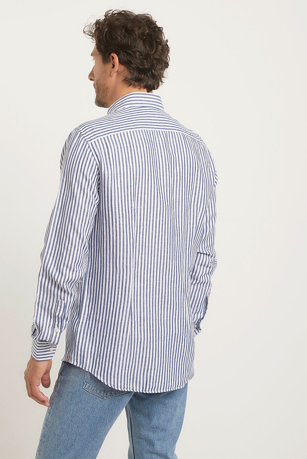 TOMMY HILFIGER - Camisa Casual Manga Larga Algodón Hombre Tommy Hilfiger