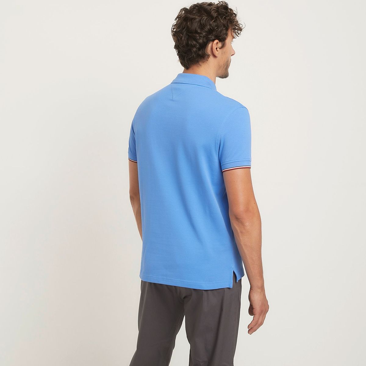 TOMMY HILFIGER - Polera Con Cuello Pique Manga Corta Algodón Hombre Tommy Hilfiger