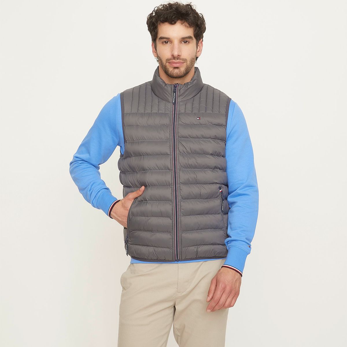 TOMMY HILFIGER - Parka Sin Mangas Casual Hombre Tommy Hilfiger