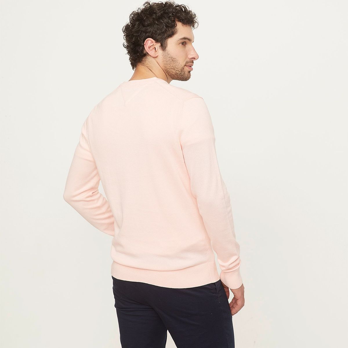 TOMMY HILFIGER - Sweater Cuello V Algodón Hombre Tommy Hilfiger