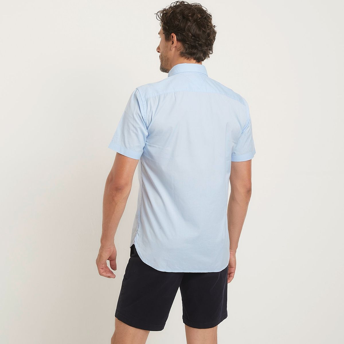 TOMMY HILFIGER - Camisa Casual Manga Corta Algodón Hombre Tommy Hilfiger