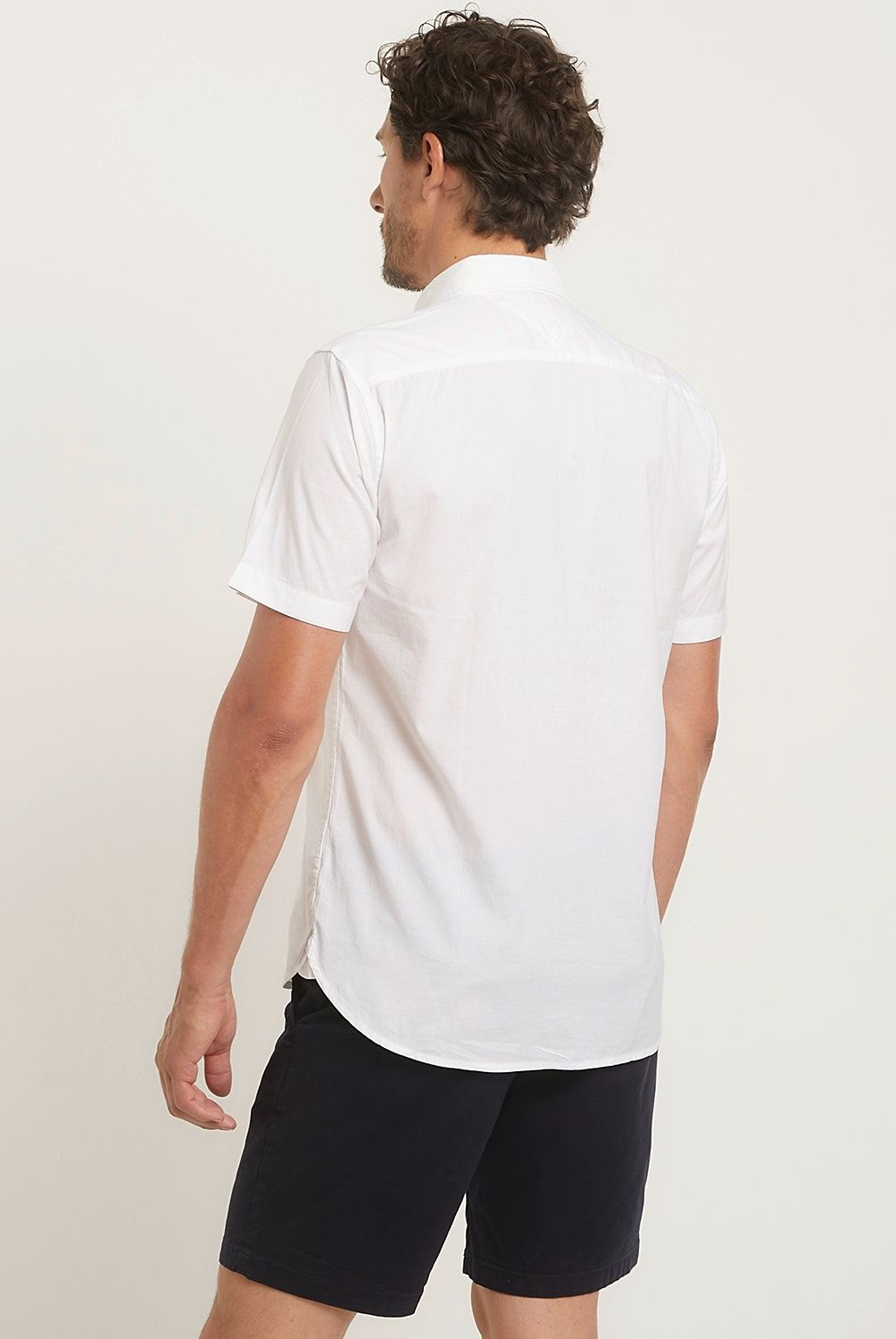 TOMMY HILFIGER - Camisa Casual Manga Corta Algodón Hombre Tommy Hilfiger