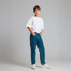FEDERATION - Jeans Regular Fit Algodón Niña