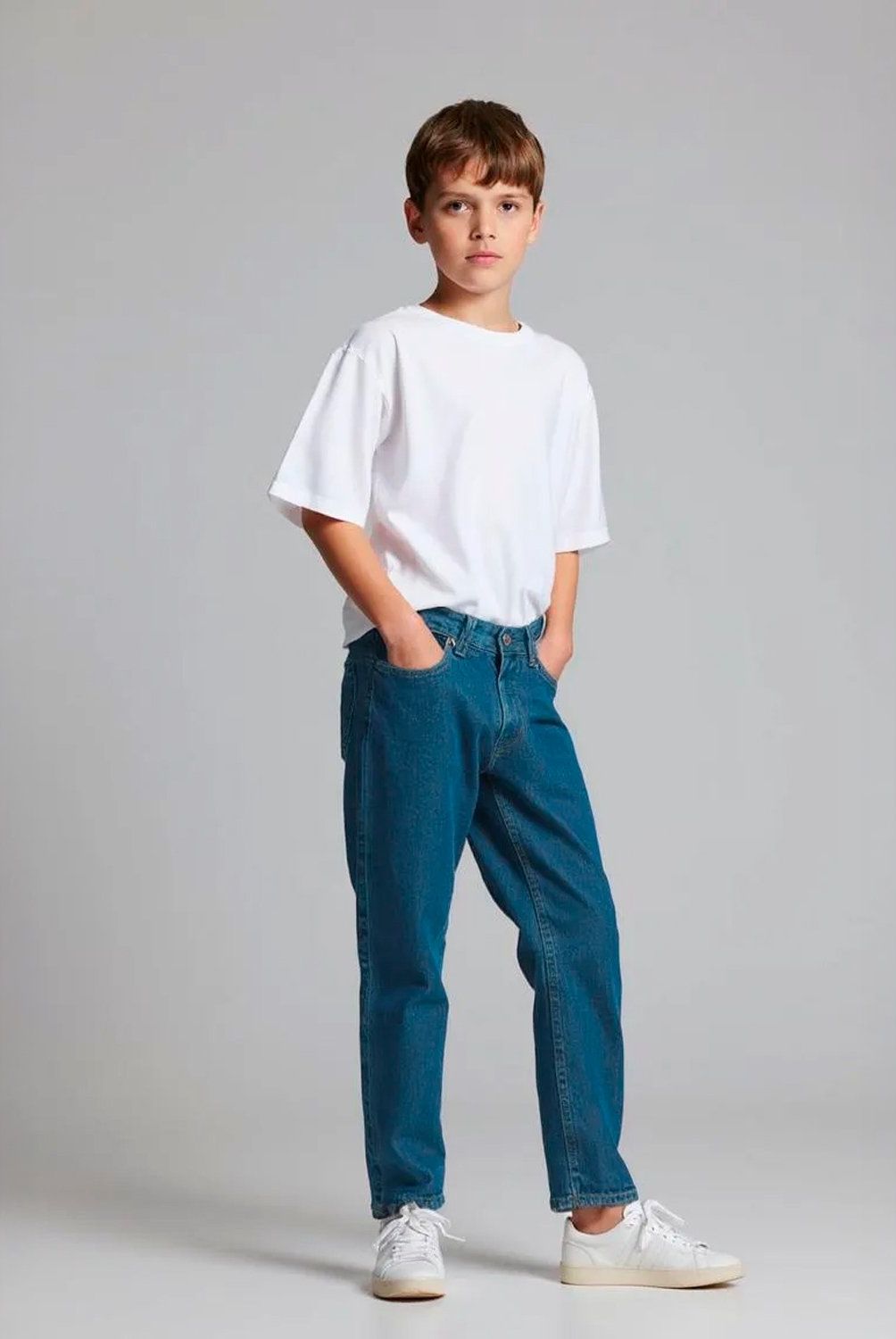 FEDERATION - Jeans Federation Regular Fit Algodón Niña