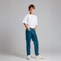 Jeans Regular Fit Algodón Niño