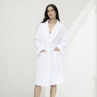 Bata S/M Blanca Terry