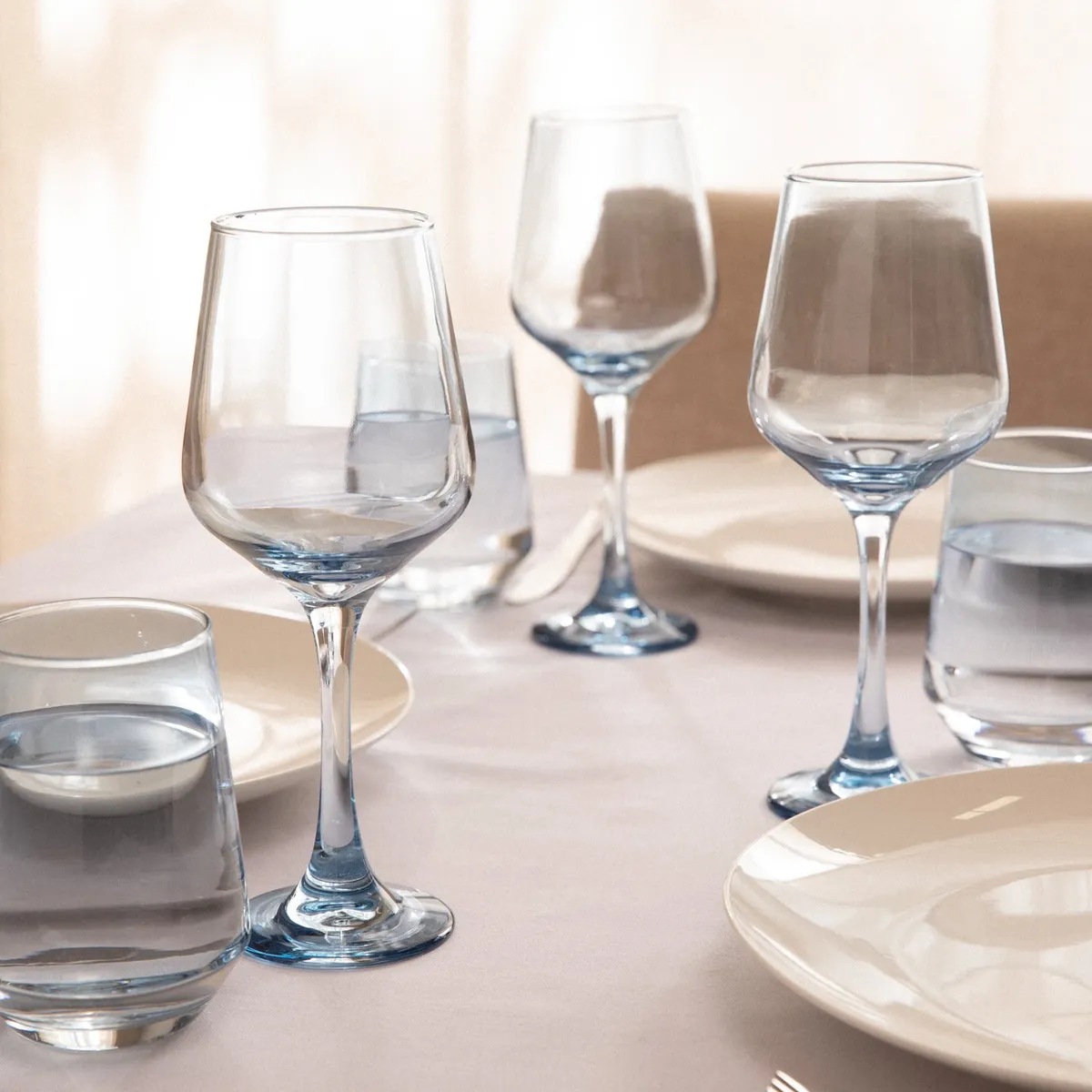 MICA - Set 4 Copas Vidrio 410 Ml Joy Color Play Mica