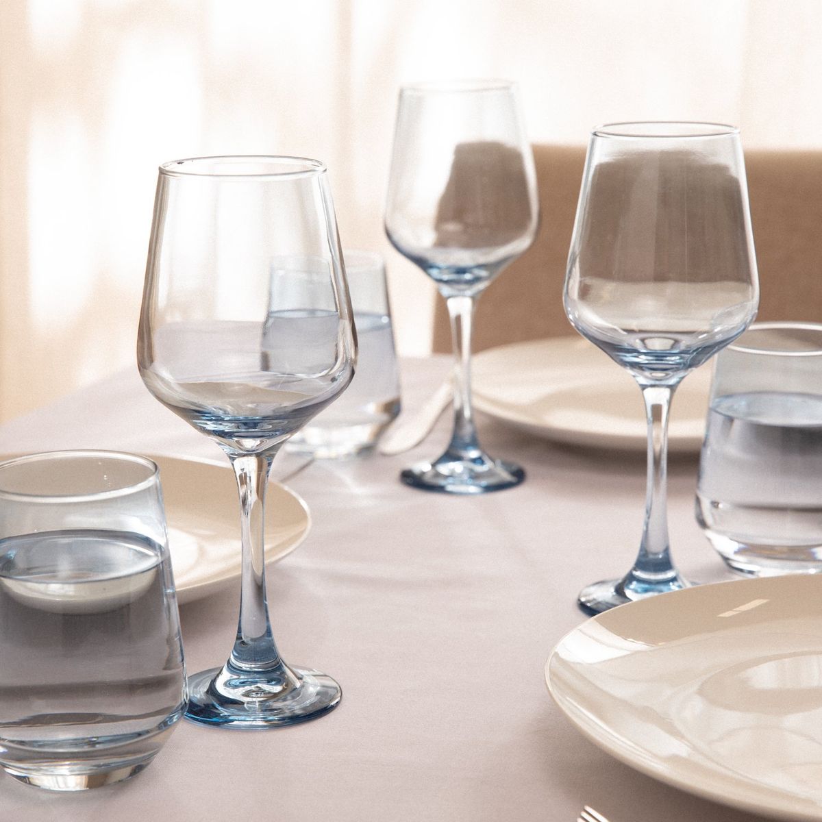 MICA - Set 4 Copas Vidrio 410 Ml Joy Color Play Mica