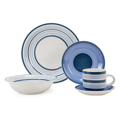 Imagen 2 del producto Juego De Vajilla 30 Piezas Clásico Azul