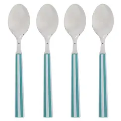 MICA - Set 4 Cucharas Té Rayas
