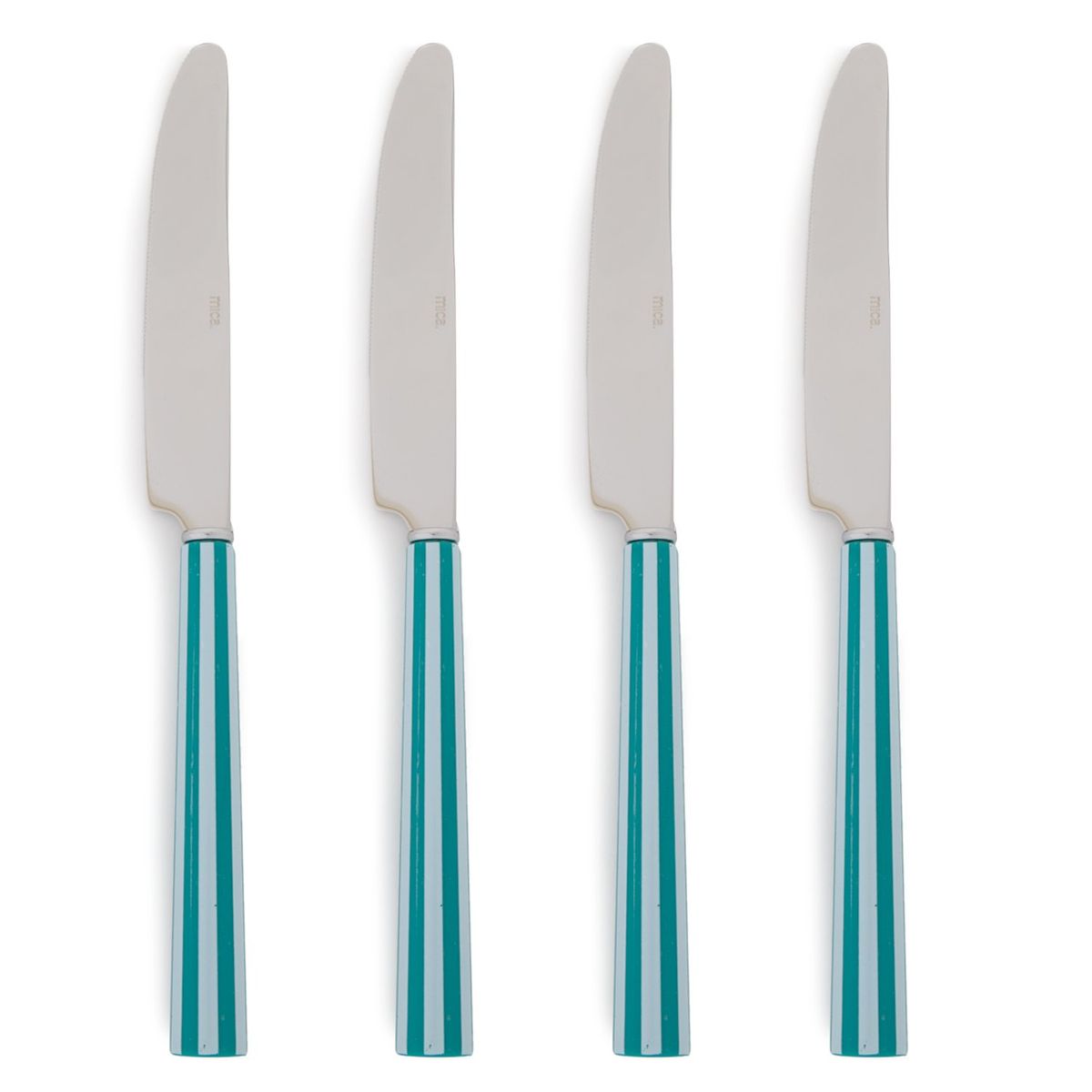 MICA - Set 4 Cuchillos Rayas Mica
