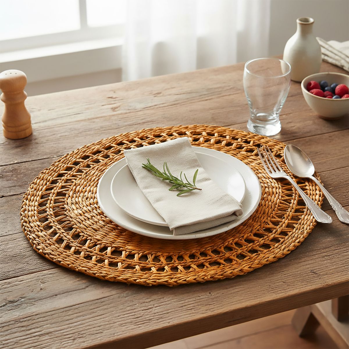 BASEMENT HOME - Individual Seagrass Calado Fibra Natural Basement Home