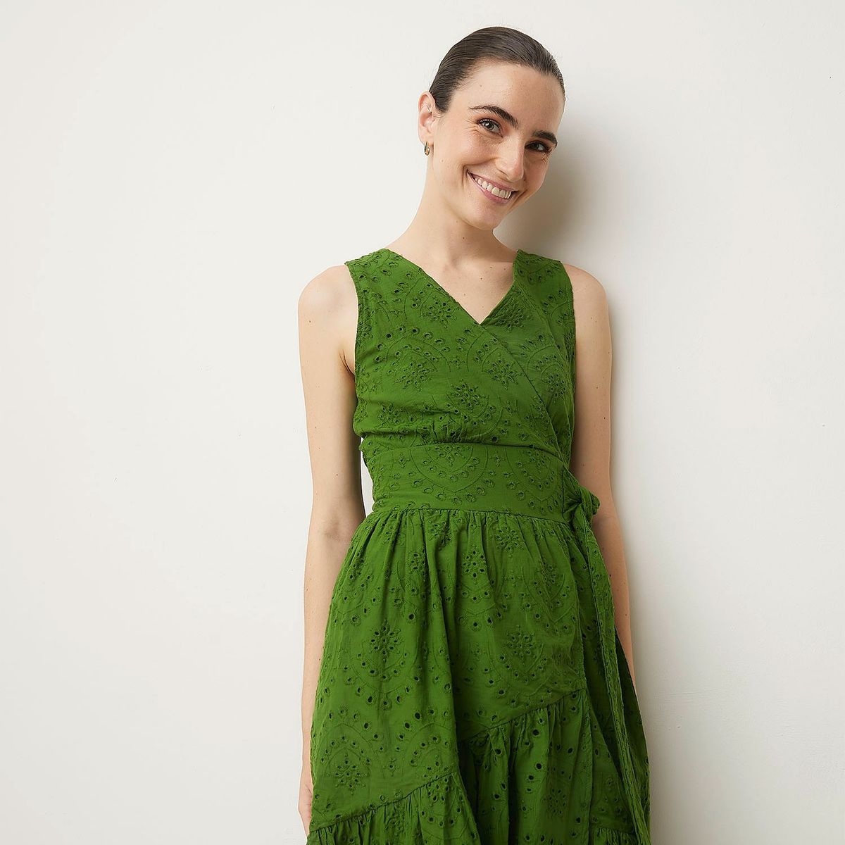 APOLOGY - Vestido Midi Algodón Mujer Apology Por Pampita