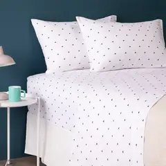 BENETTON - Juego De Sábanas Ema Algodón