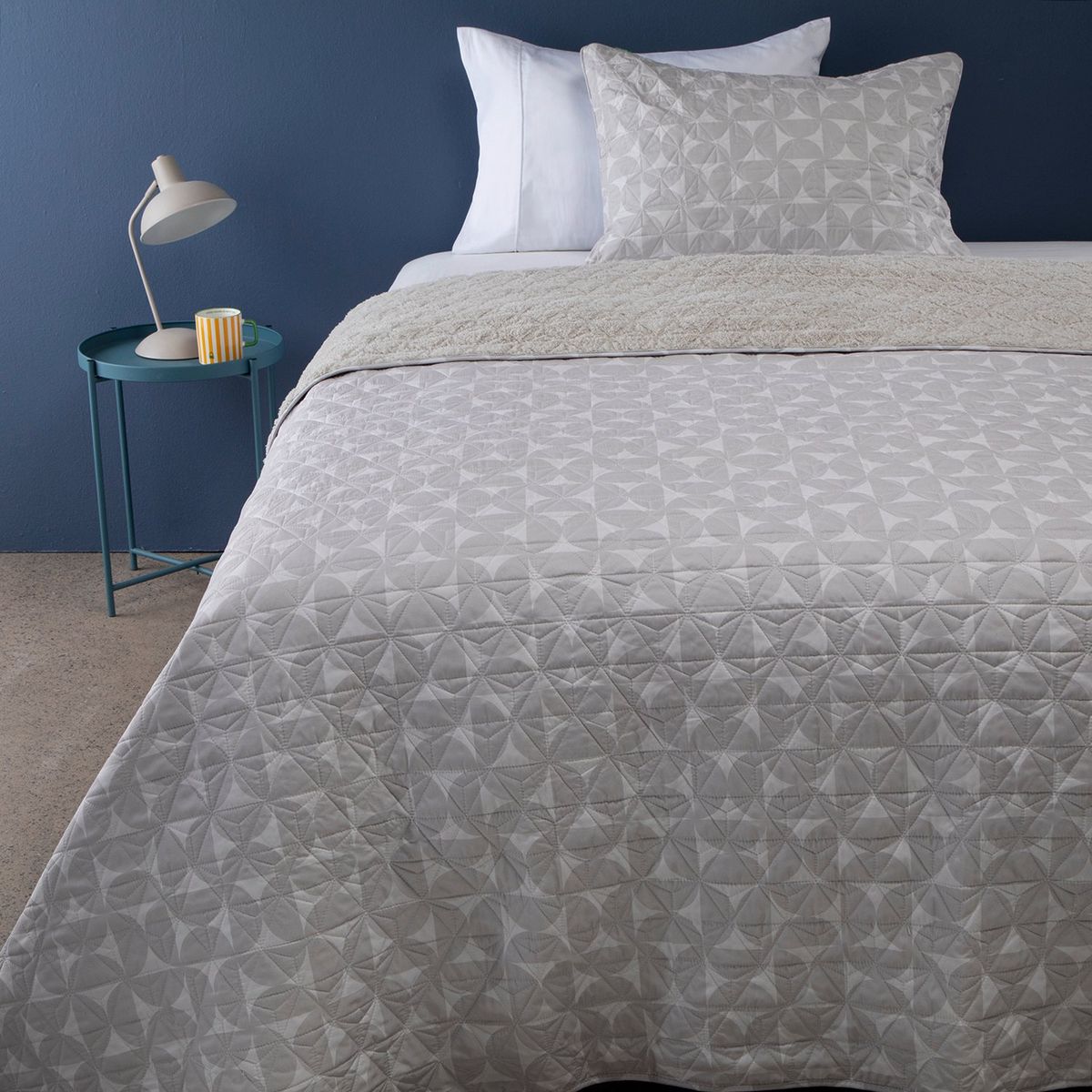 BENETTON - Cubrecama Freddo Gris Benetton