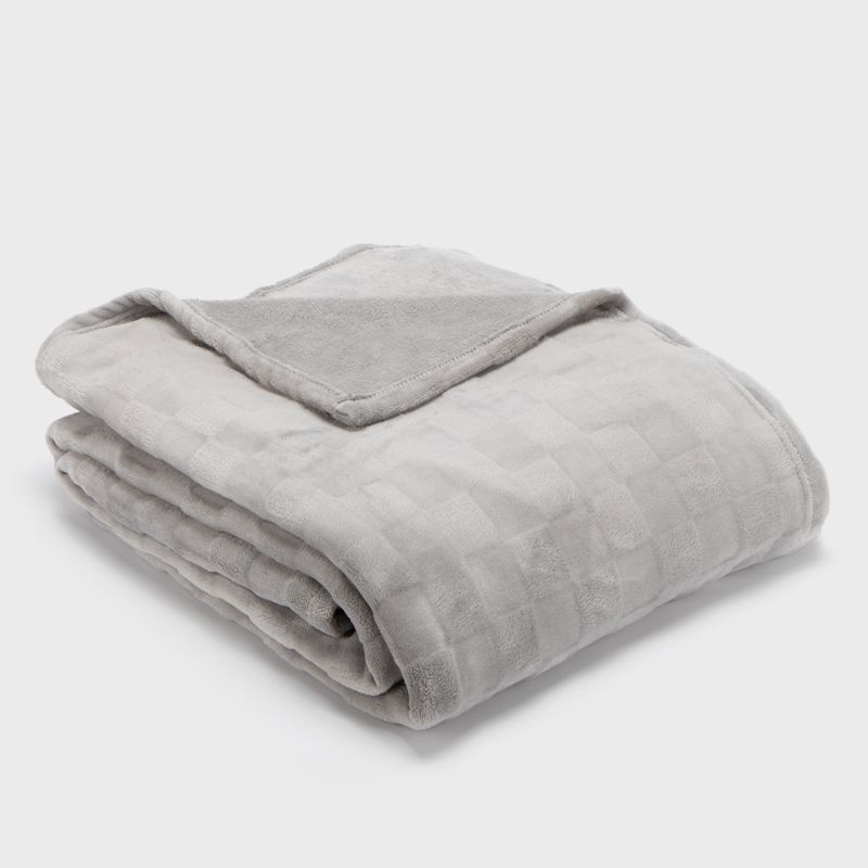 BENETTON - Frazada Franz Gris Benetton