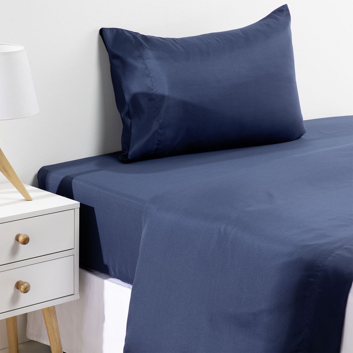AMBIENTA - Pack 2 Juegos De Sábanas Navy Ambienta