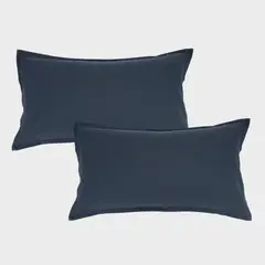 BASEMENT HOME - Set de 2 Fundas de Almohada Lino