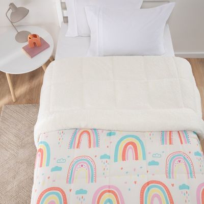 Imagen 2 del producto Plumón Infantil Nubes Sherpa 1,5 Plazas