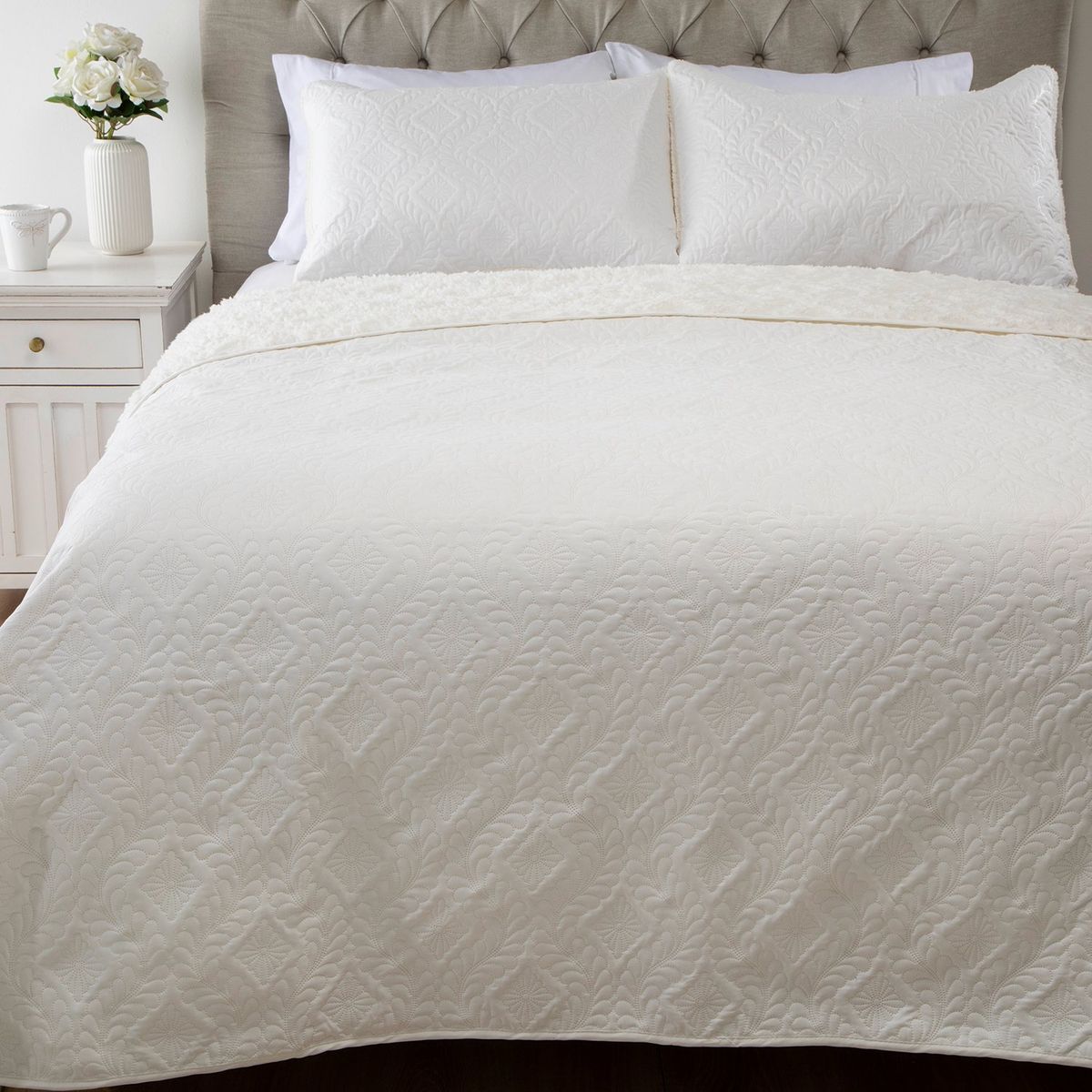 ROBERTA ALLEN - Cubrecama Sherpa Paisley Roberta Allen