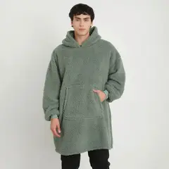 MICA - Frazada Sint Li Hoodie Verde