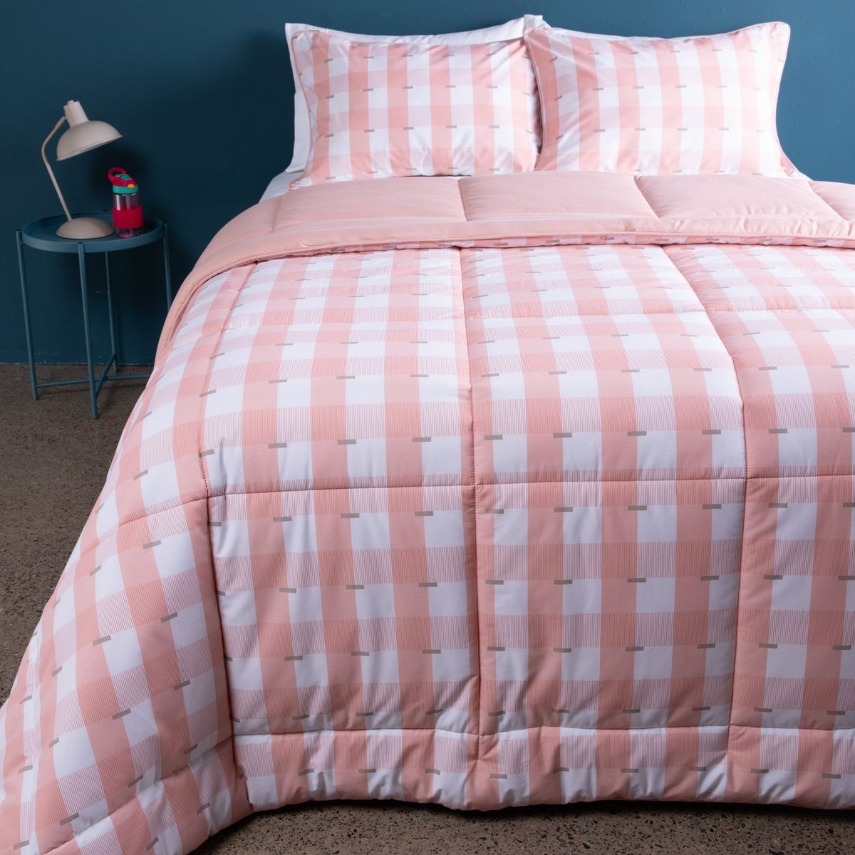 BENETTON - Plumón Estampado Reversible Gabri Benetton