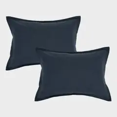 BASEMENT HOME - Set de 2 Fundas de Almohada Lino