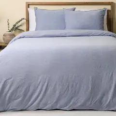BENETTON - Funda De Plumón Lineas Azul