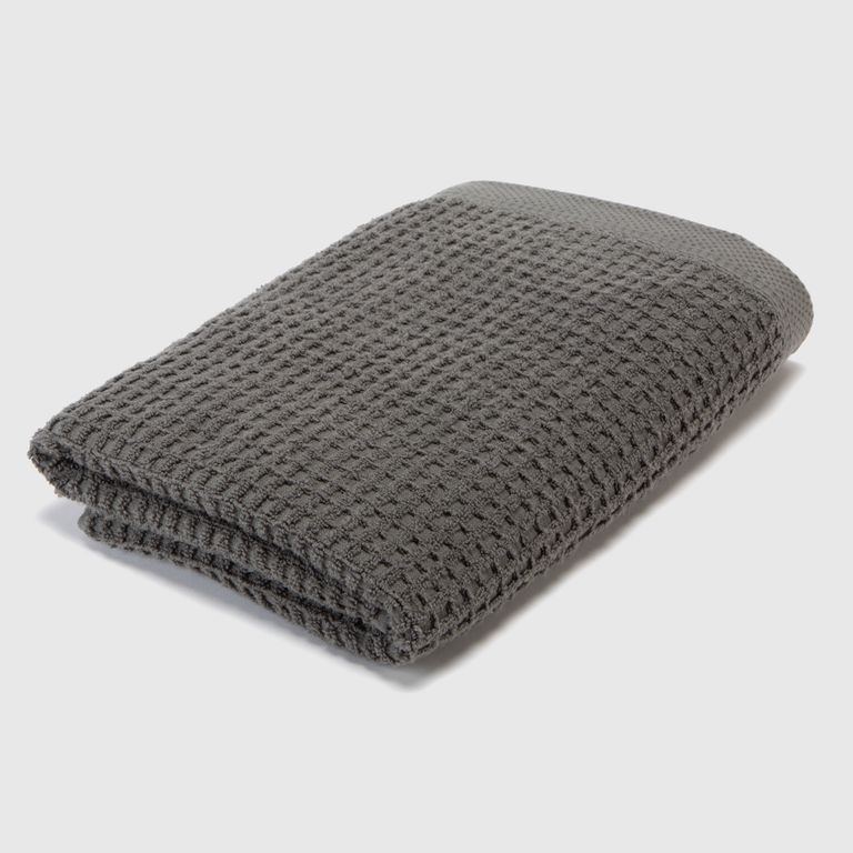 Toalla De Baño New Waffle Gris 70X140 Cm