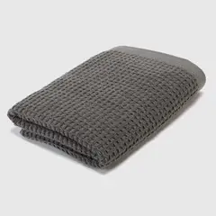 BASEMENT HOME - Toalla De Baño New Waffle Gris 70X140 Cm