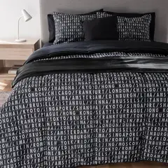 MICA - Juego De Cama Emilio Sábana + Plumón + Manta + Cojín