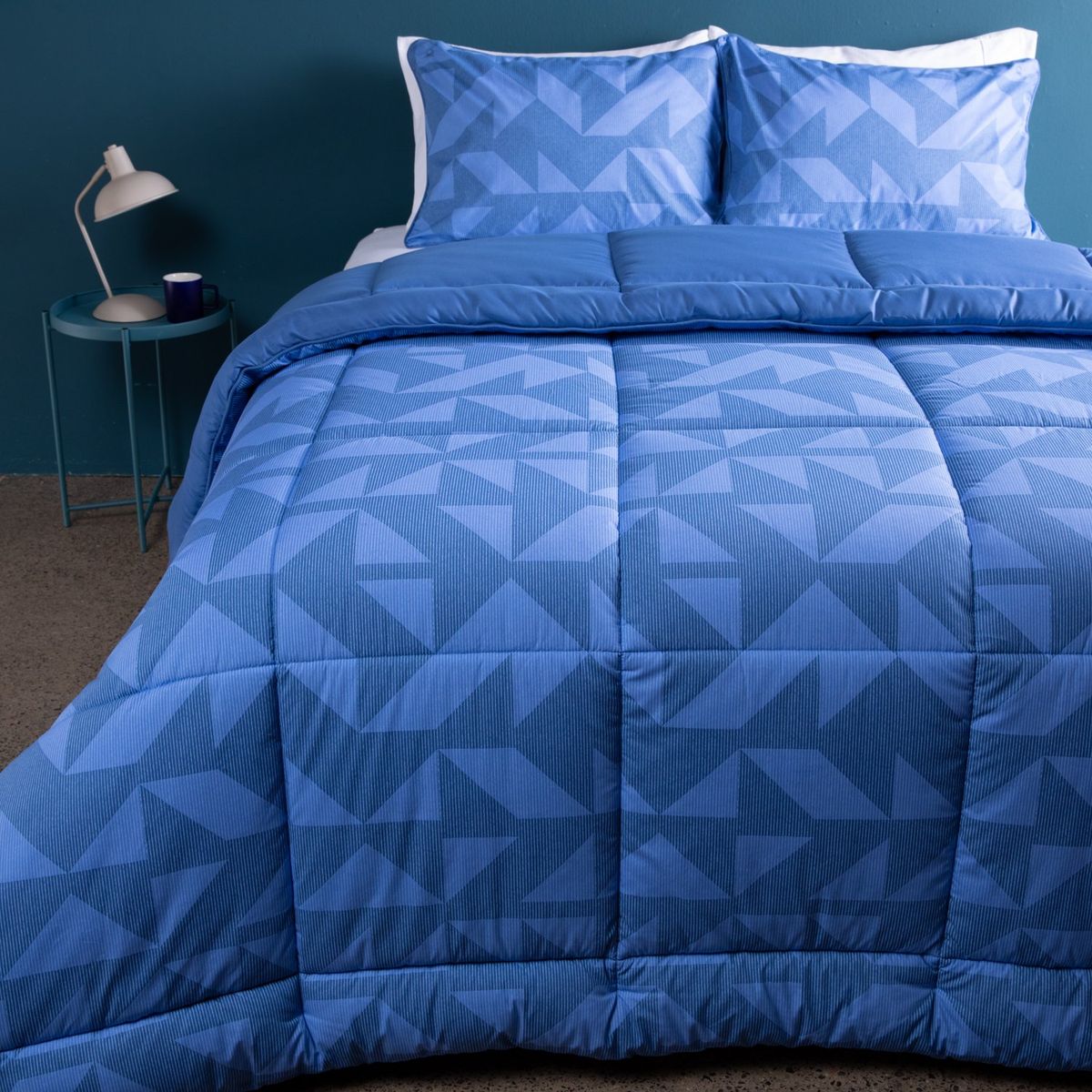 BENETTON - Plumón Estampado Reversible Luigi Benetton