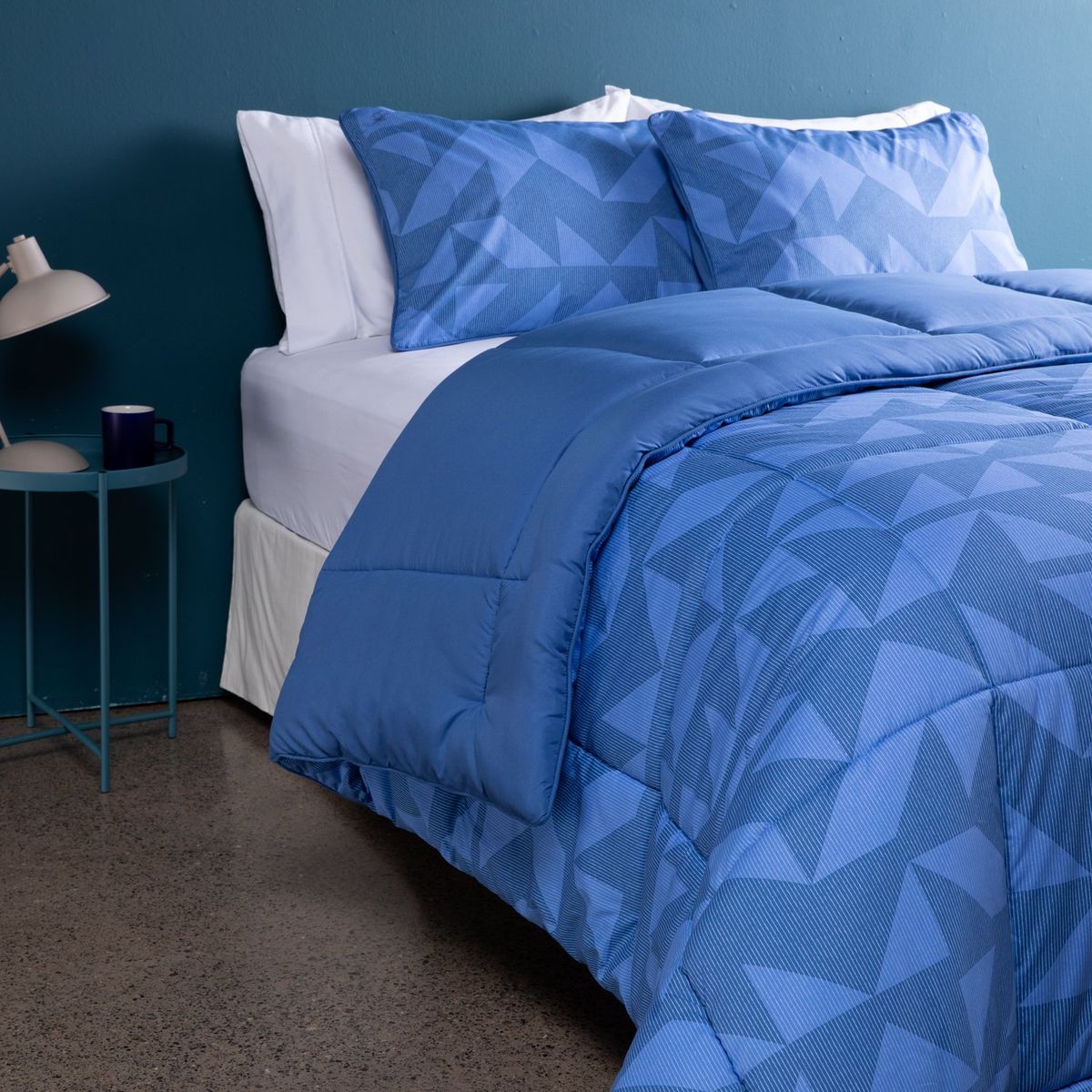 BENETTON - Plumón Estampado Reversible Luigi Benetton