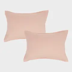 BASEMENT HOME - Set de 2 Fundas de Almohada Lino