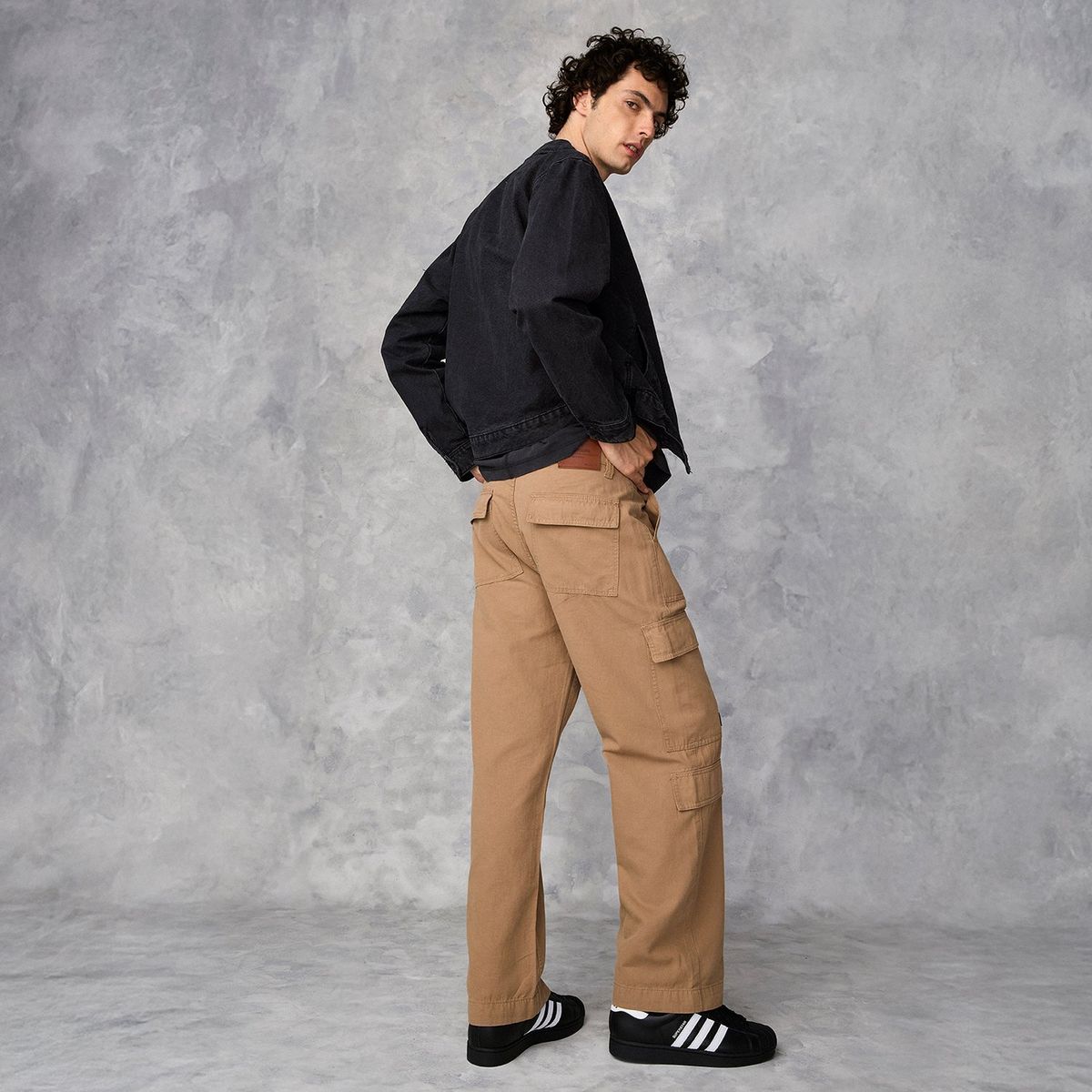AMERICANINO - Pantalón Cargo Straight Americanino Hombre Algodón Casual