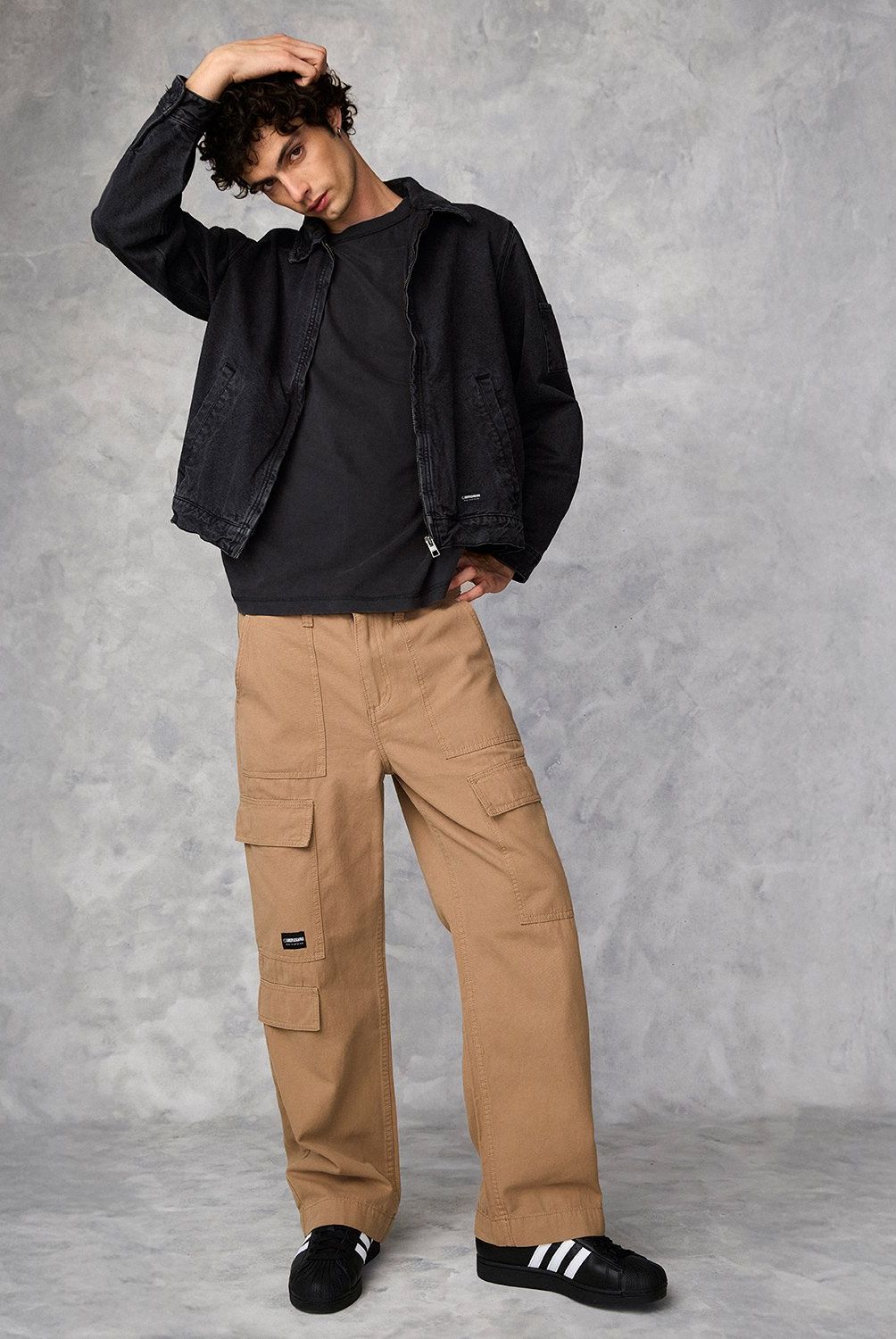 AMERICANINO - Pantalón Cargo Straight Americanino Hombre Algodón Casual