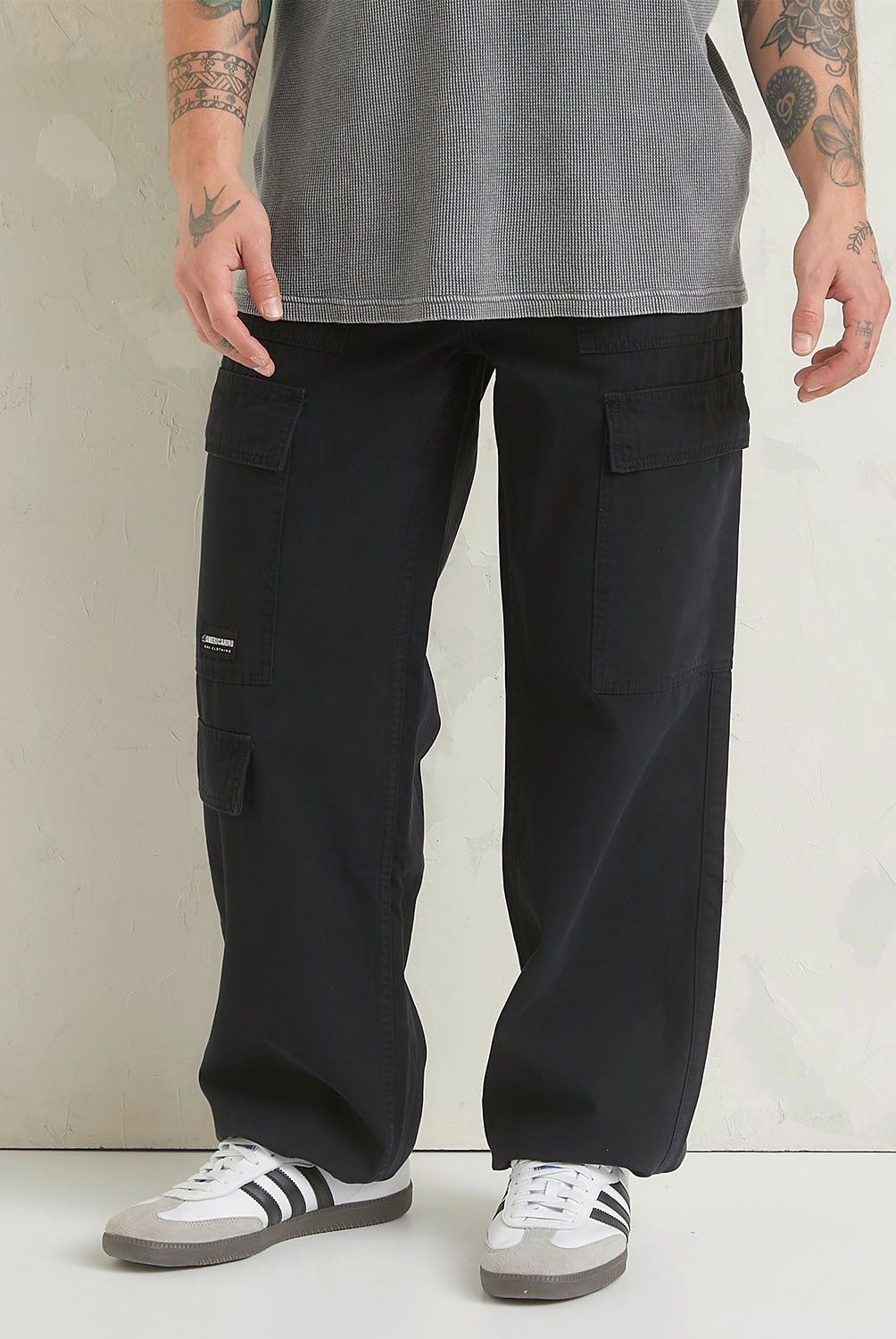 AMERICANINO - Pantalón Cargo Straight Americanino Hombre Algodón Casual