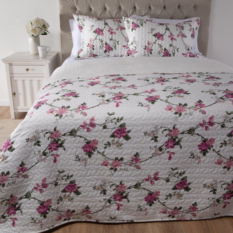 TEXTIL VIÑA - Cubrecama Sherpa Sofi Textil Viña