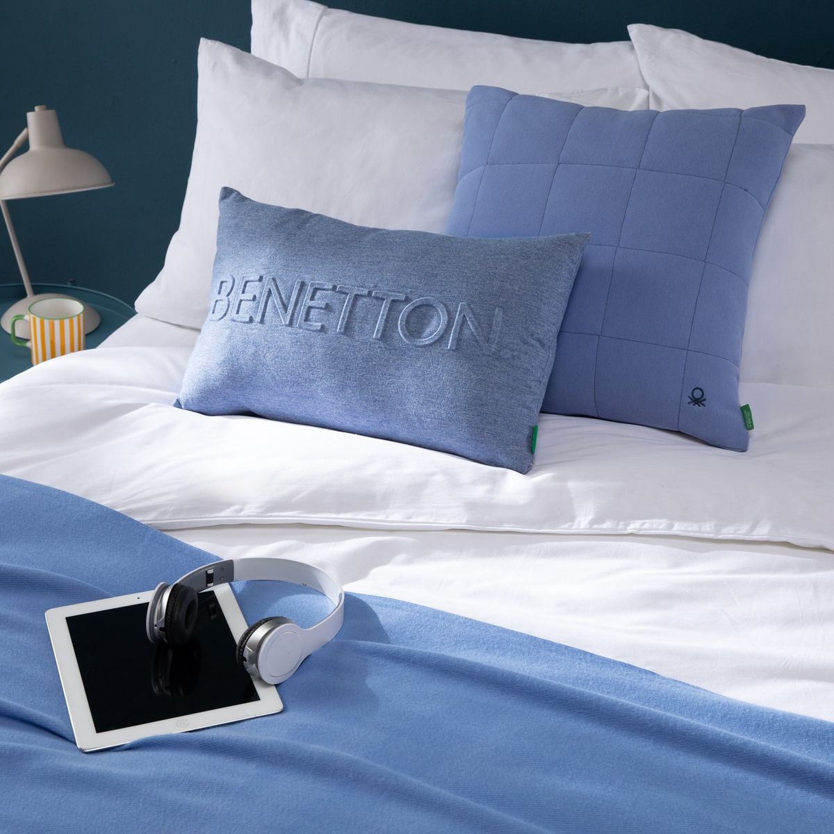 BENETTON - Cojín Pique 45X45 Cm Benetton