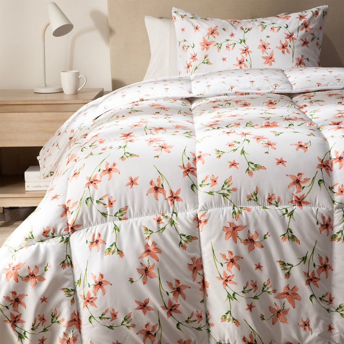 MICA - Plumón Estampado Reversible Isidora Mica