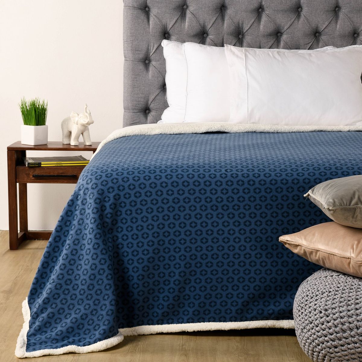 MICA - Frazada Kaya Sherpa Polar Mica