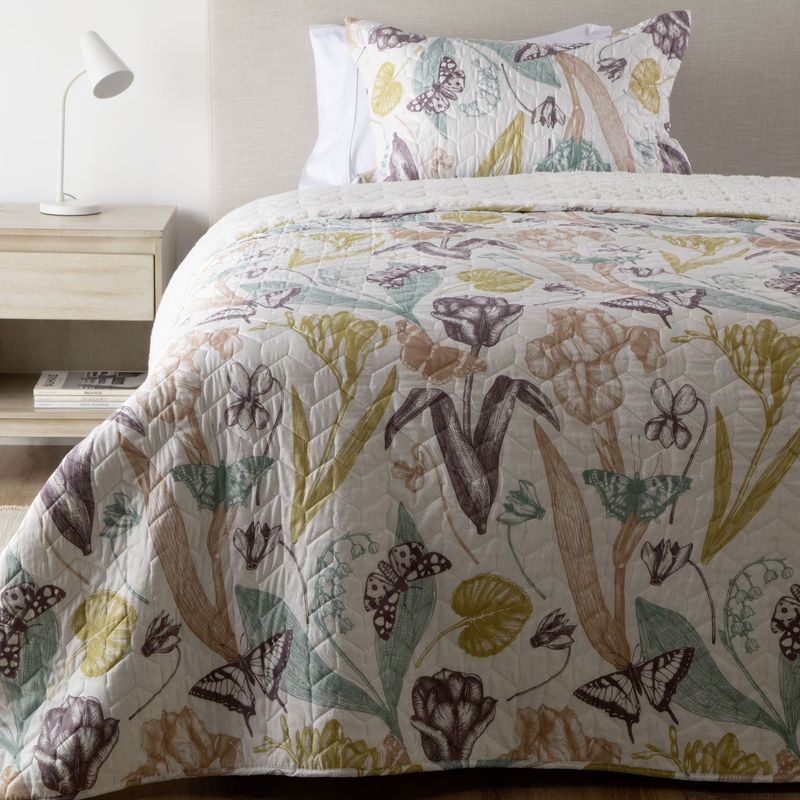 MICA - Cubrecama Mar Sherpa Amour Mica