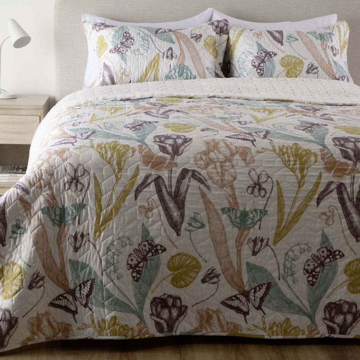 MICA - Cubrecama Mar Sherpa Amour Mica